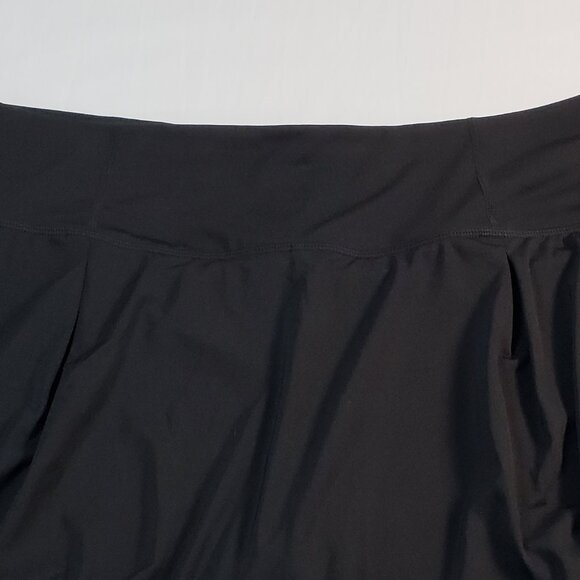 IDEOLOGY SKORT BLACK XL WOMENS ATHLETIC FLEX RAPID DRI FLAT SEAMS - Picture 2 of 10